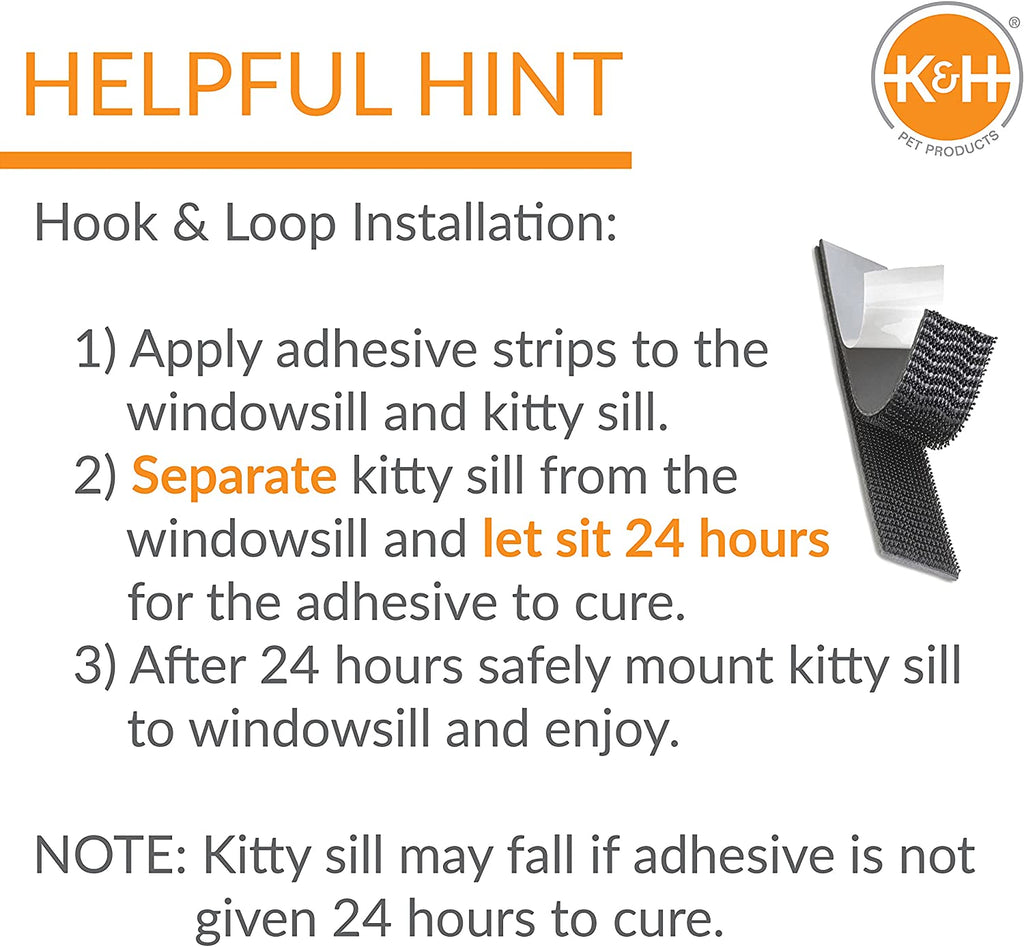 K&H Pet Products Kitty Sill Window Sill Cat Perch, Cat Window Perch fo –  HolioCare Global
