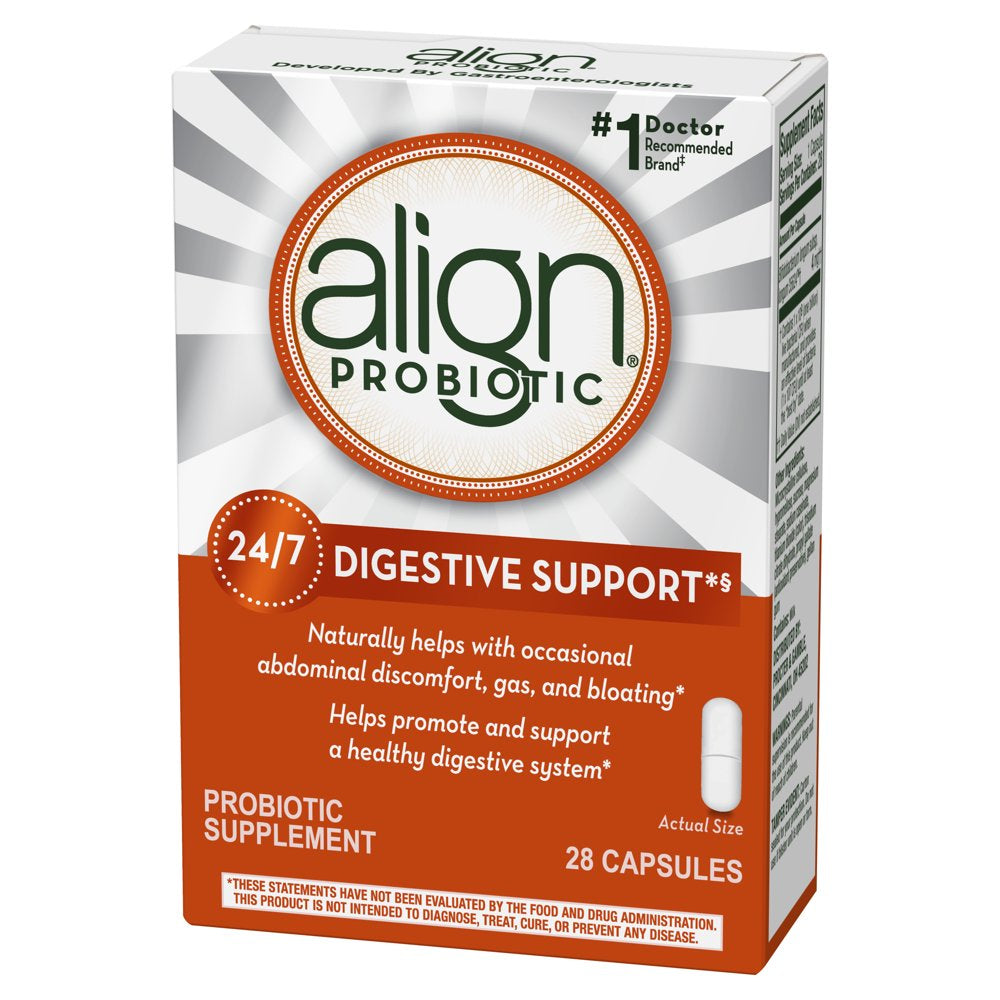 Align Probiotics, Probiotics for Women and Men, Daily Probiotic Supplement for Digestive Health, 28 Capsules