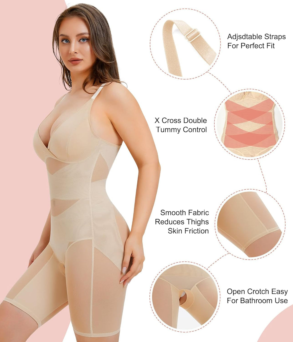 Ultimate Body Transformation: REYEOGO Tummy Control Bodysuit - Shape, –  HolioCare Global