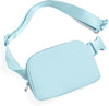"Stylish Belt Bag Fanny Pack - Trendy Crossbody Bags for Women and Men - Perfect Adjustable Waist Pack - Ideal Gifts for Fashionable Women, Men, and Teen Girls - Beautiful Icing Blue Color"