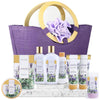 "Ultimate Spa Retreat Gift Set for Her - Indulge in 10 Luxurious Lavender Bath Products, Perfect for Relaxation and Pampering - Ideal Gift for Christmas, Birthdays, or Any Special Occasion"