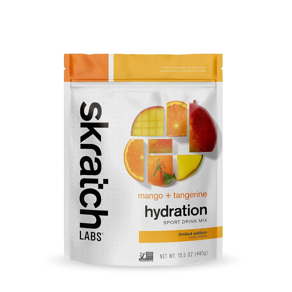 "Boost Your Performance with Skratch Labs Hydration Powder - Energizing Electrolytes for Exercise and Endurance - Refreshing Lemon + Lime Flavor - 20 Servings of Non-GMO, Vegan, and Kosher Goodness!"