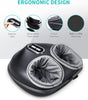"Ultimate Foot Bliss: Nekteck Shiatsu Foot Massager with Soothing Heat, Deep Kneading Therapy, Air Compression, and Blood Circulation Boost - Your Perfect Home or Office Relaxation Companion (Gray)"