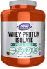 NOW Sports Nutrition, Whey Protein Isolate, 25 G with Bcaas, Unflavored Powder, 1.2-Pound - Free & Fast Delivery