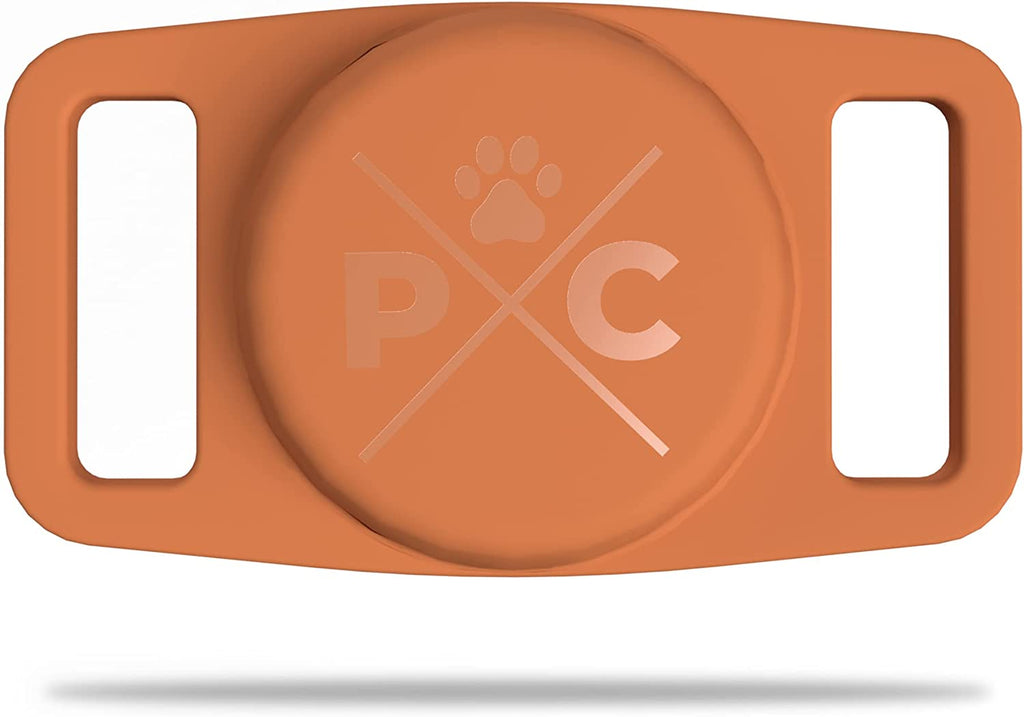 Pup Culture Airtag Dog Collar Holder (2 Pack), Extra-Durable, Lightweight, and Protective Airtag Case for Dog Collar - Track Your Pet Using Apple Airtag Technology - Dog Collar Airtag Holder