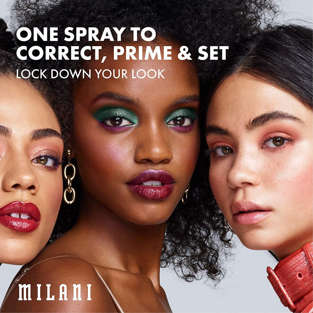 Milani Make It Last 3-In-1 Setting Spray and Primer- Prime + Correct + Set (2.03 Fl. Oz.) Makeup Finishing Spray and Primer - Long Lasting Makeup Primer and Spray