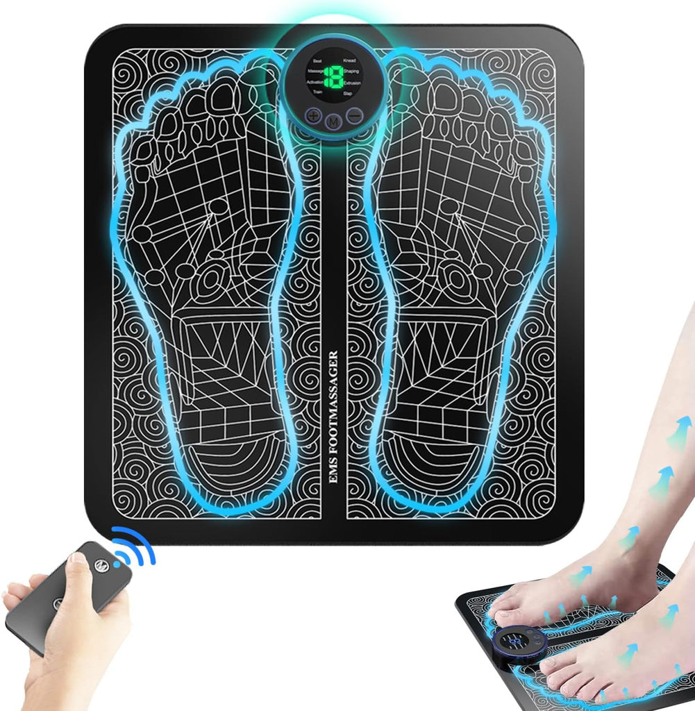 "Ultimate Foot Massager for Neuropathy - Remote Controlled for Circulation, Pain Relief, and Relaxation"