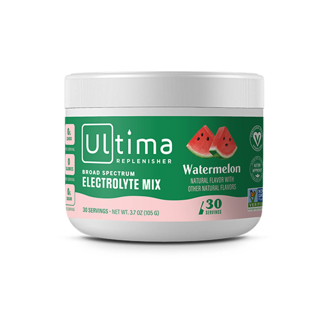 "Revitalize and Replenish with Ultima Replenisher Hydration Electrolyte Powder - 30 Servings - Keto-Friendly, Sugar-Free, and Naturally Sweetened - Boost Your Energy and Stay Hydrated - GMO-Free and Vegan - Lemonade Flavor"