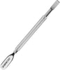 Utopia Care Cuticle Pusher and Spoon Nail Cleaner - Professional Grade Stainless Steel Cuticle Remover and Cutter - Durable Manicure and Pedicure Tool - for Fingernails and Toenails (Silver)