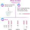 Easy@Home 50 Ovulation Test Strips and 20 Pregnancy Test Strips Combo Kit, (50 LH + 20 HCG)