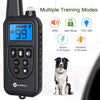 Dog Training Collar with 2600Ft Remote, Electronic Dog Shock Collar with Beep, Vibration, Shock, Light and Keypad Lock Mode, Waterproof Electric Dog Collar Set for Small Medium Large Dogs