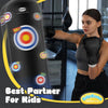 Kilpkonn Punching Bag for Kids, 67" Inflatable Punching Bag with Gloves and Pump