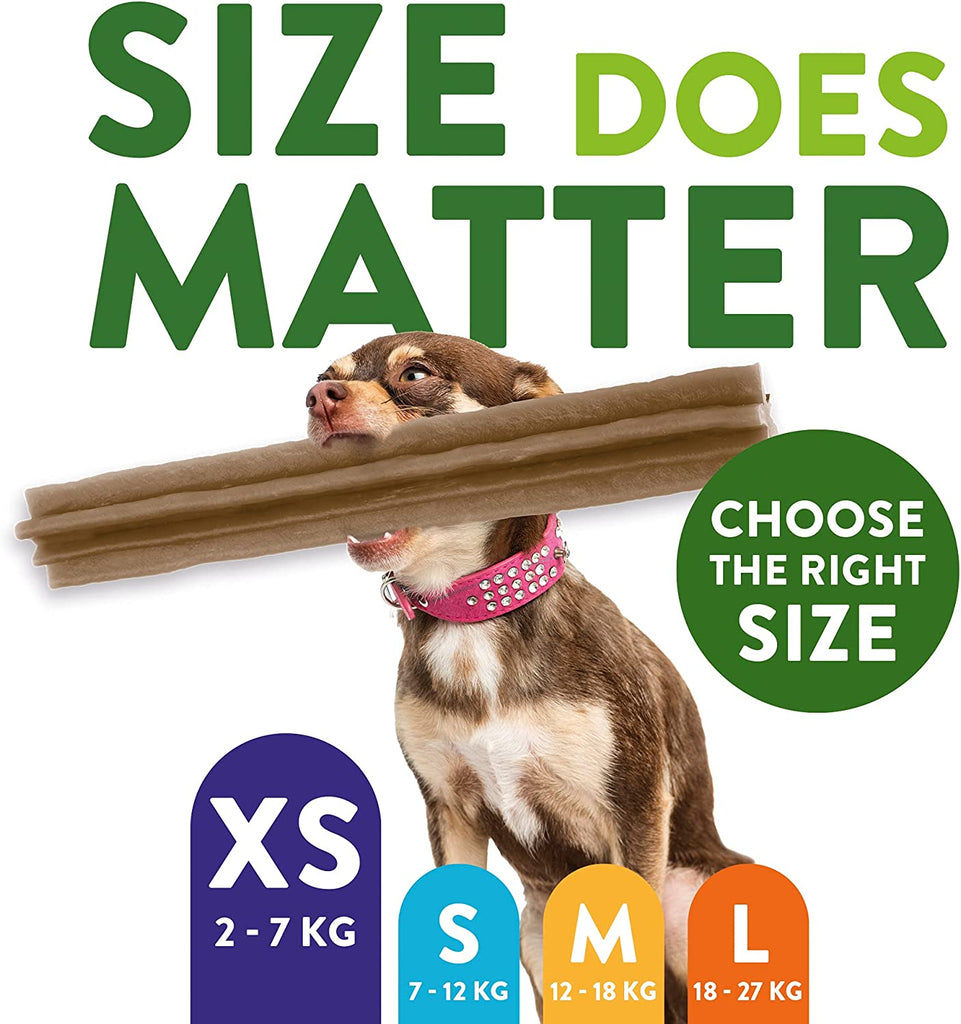 Whimzees Natural Dental Dog Chew Long Lasting, Variety Box Mixed Shapes, Small, 56 Pieces