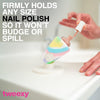 "Introducing the Magical Unicorn Tweexy Hinge: The Ultimate Untippable Nail Polish Holder for Mess-Free Manicures!"