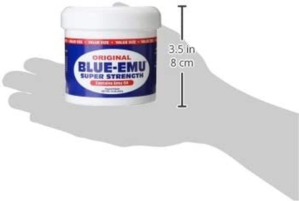 Blue Emu Muscle and Joint Deep Soothing Original Analgesic Cream, 1 Pack 12Oz,00234