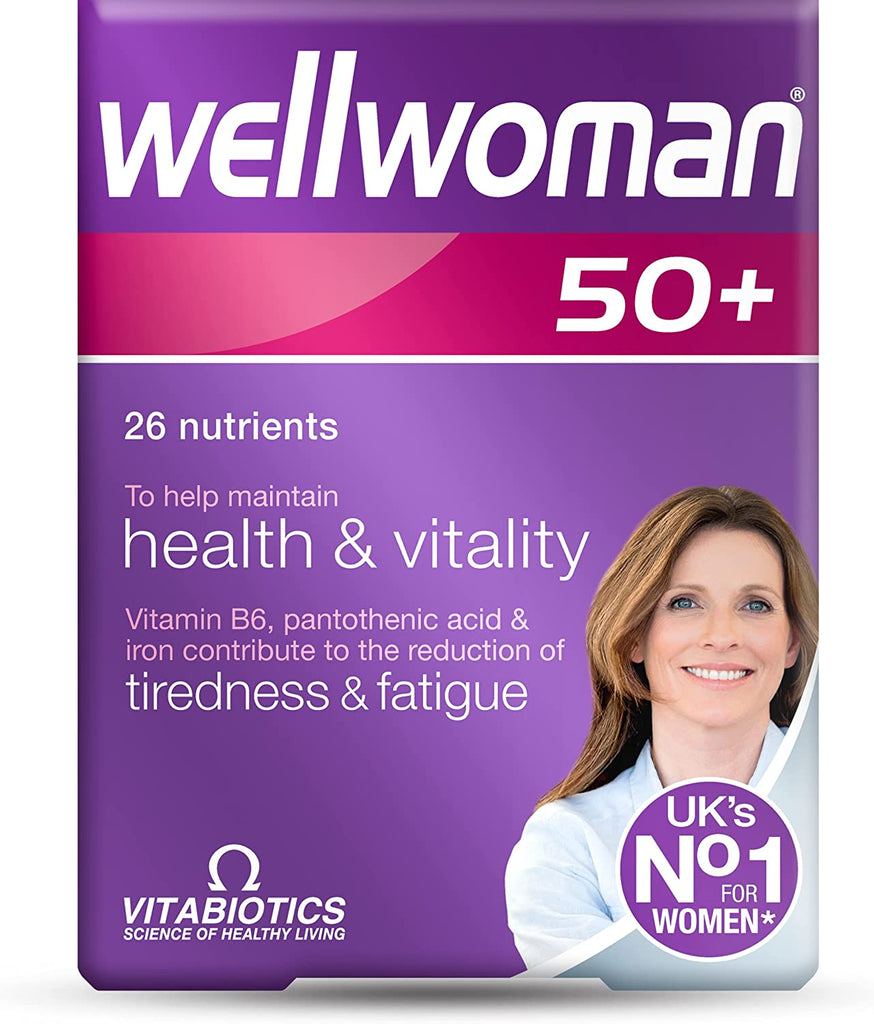 Wellwoman Vitabiotics 50+ 30 Tablets