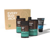 "Refresh and Revitalize with Every Man Jack Men's Coastal Moss Body Set - Complete Body Care Package with Natural Ingredients, Invigorating Vetiver and Spicy Citrus Fragrance 