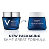 "Vichy Aqualia Thermal Spa Night Cream and Overnight Mask - Hydrating Face Moisturizer with Hyaluronic Acid, Anti-Wrinkle Formula, Lightly Scented, Paraben-Free"