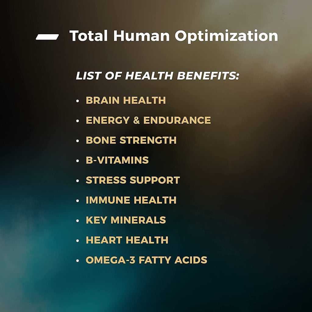 ONNIT Total Human Day and Night Vitamin Packs for Men and Women, 7-Day Supply Capsule- Adult Multivitamin