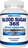 Arazo Nutrition Blood Sugar 365 Supplement - 120 Herbal Pills - 60 Day Supply