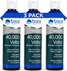 "Revitalize and Recharge with 40,000 Volts Liquid Electrolyte Concentrace Drops - Boost Hydration, Relieve Leg and Muscle Cramps - Ionic Trace Minerals, Magnesium, Potassium - 48 Servings in 1 Convenient Bottle!"