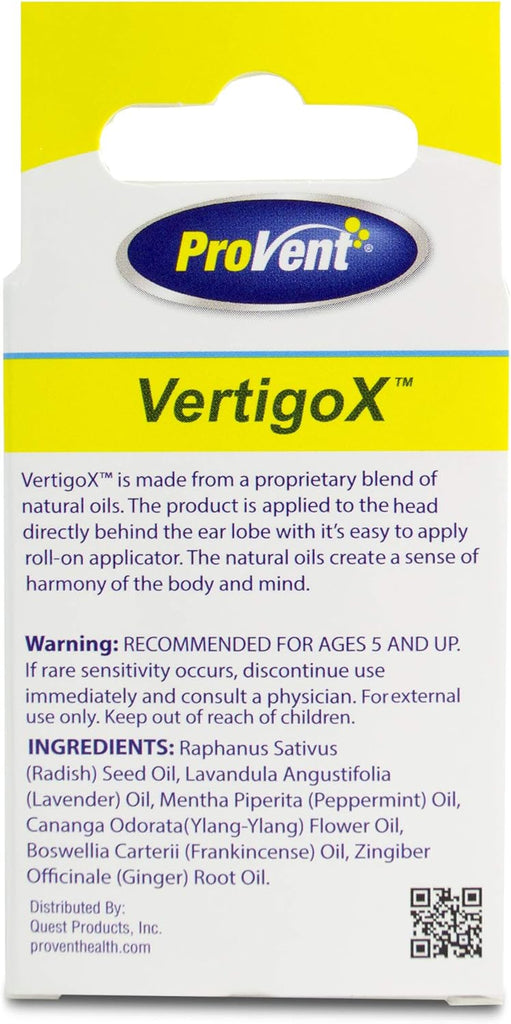 Provent Vertigo X Relief Oil, 0.15 Ounce
