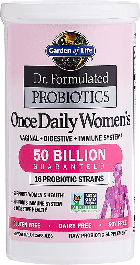 Dr. Formulated Probiotics Once Daily Women'S Shelf-Stable 30 Capsules - Free & Fast Delivery