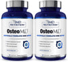 1MD Nutrition Osteomd for Comprehensive Bone Support - Calcium Supplement for Women and Men - Promote Bone Density W/Calcium with Vitamin D - Calcium Hydroxyapatite W/Vitamin D3 & K2-90 Capsules