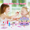 "Unleash Your Little Girl's Imagination with the Magical Unicorn Kids Makeup Kit - Washable, Colorful, and Perfect for Pretend Play! Ideal Birthday Gift for Girls Ages 3-10"