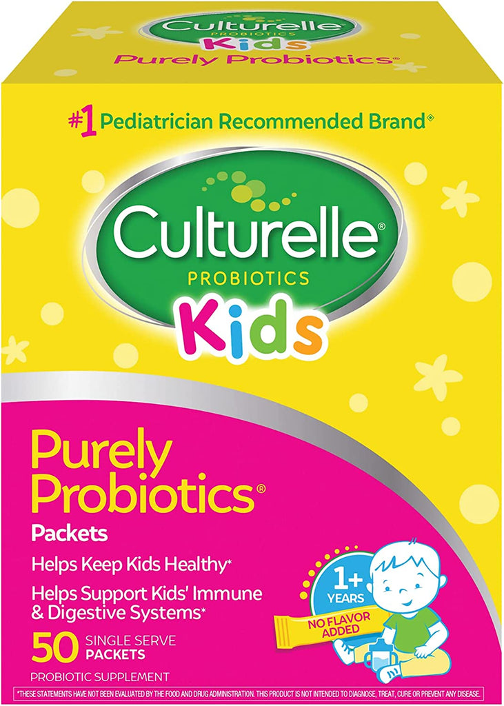 Culturelle Kids Chewable Daily Probiotic for Kids, Ages 3+, 30 Count, #1 Pediatrician-Recommended Brand, Natural Berry Flavored Daily Probiotics for Digestive Health, Oral Care & Immune Support - Free & Fast Delivery