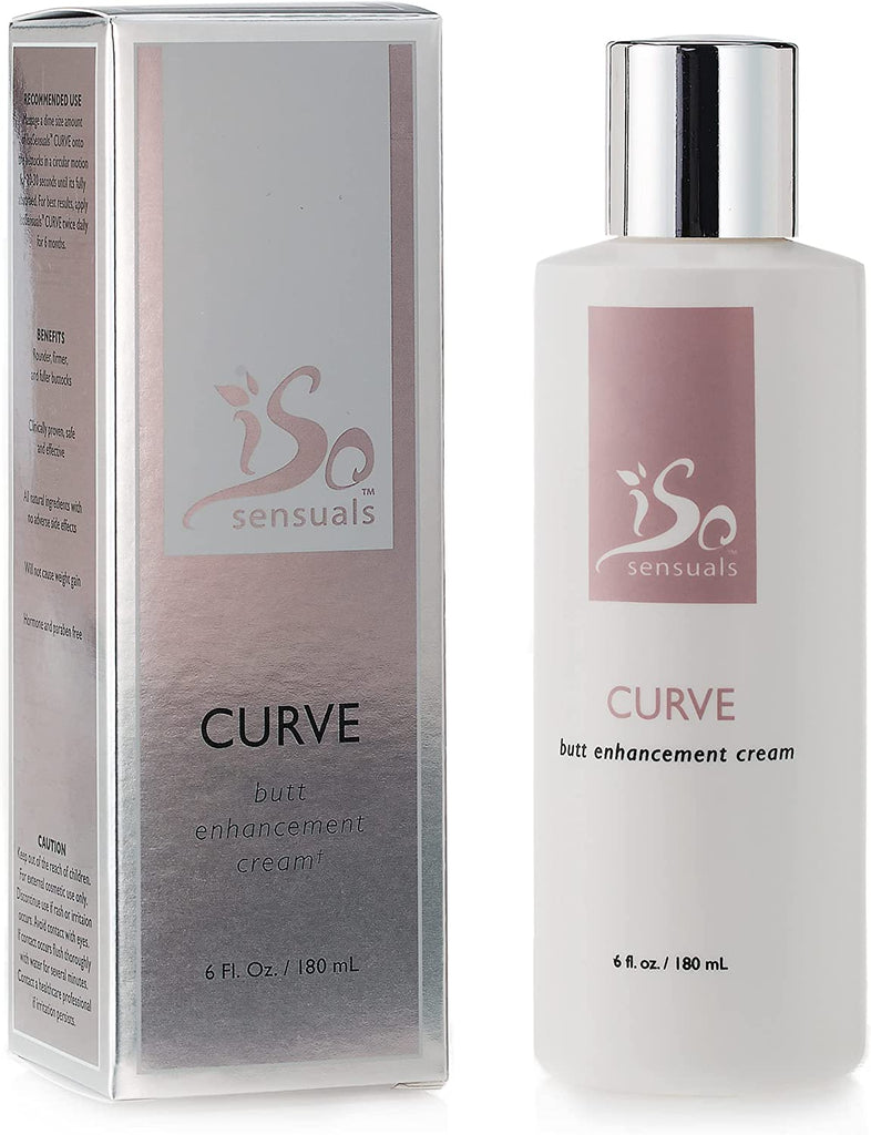 CURVE Butt Enhancement Cream - for Women and Men, Natural Growth and Plumping Enhancer, Faster, Thicker, Bigger Results, 2 Month Supply