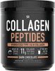 Sports Research Collagen Powder Supplement - Vital for Workout Recovery, Skin, & Nails - Hydrolyzed Protein Peptides - Great Keto Friendly Nutrition for Men & Women - Mix in Drinks (16 Oz) - Free & Fast Delivery