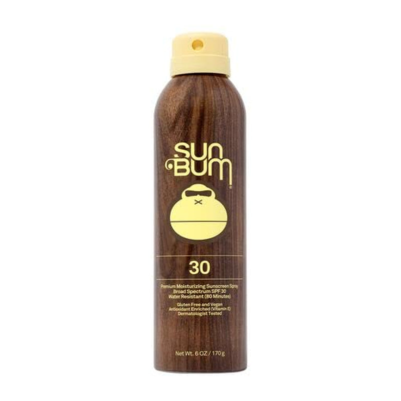 Sun Bum Original SPF 50 Sunscreen Spray |Vegan and Hawaii 104 Reef Act Compliant (Octinoxate & Oxybenzone Free) Broad Spectrum Moisturizing UVA/UVB Sunscreen with Vitamin E | 6 Oz
