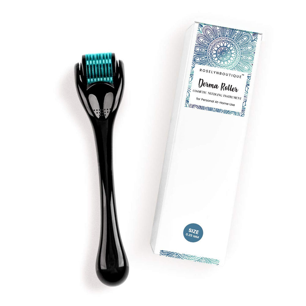 540 Titanium Micro Needle Derma Roller Beard Hair Regeneration Growth Skin  Care