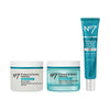 "Ultimate Age-Defying Skincare Kit: No7 Protect & Perfect Intense Advanced - Day Cream with SPF 30, Hydrating Night Cream, and Hyaluronic Acid Face Serum"