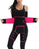 Reshe 4 in 1 High Waist Arm and Thigh Wast Trainer for Women, Sweat Band Waist Trimmer plus Size