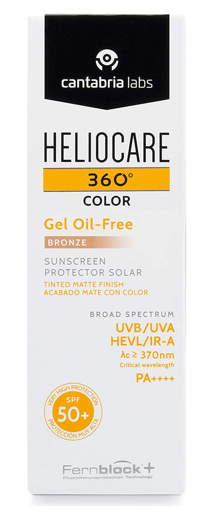 Heliocare 360 Color Gel Oil-Free Spf50 + Bronze 50Ml