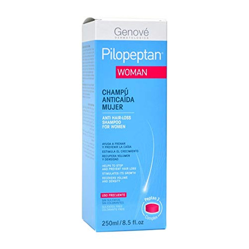 Pilopeptan for Women 250Ml - Hair Care - Daily Use - Hair Regrowth Treatment - Anti-Hair Loss Shampoo - Rich in Nutrients - Active and Natural Ingredients