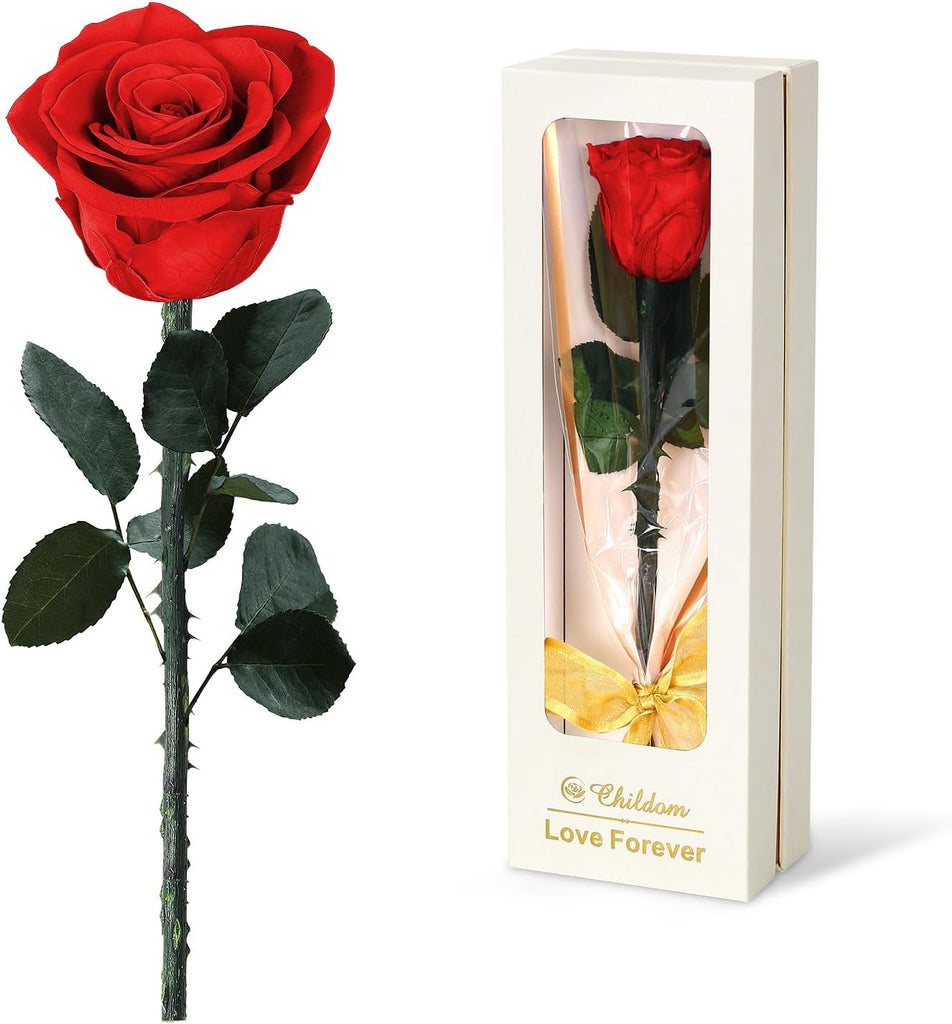 "Rainbow Rose Flower Gift Set: Perfect Mom Birthday & Christmas Present for Women - Ideal Gifts from Daughter, Son, and Grandchildren - Celebrate Mom, Wife, Grandma, and Anniversary with this Special Gift for Her!"