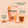 "Bloom Nutrition Cinnamon Bun Collagen Creamer: Boost Your Coffee with Grass-Fed Collagen Peptides and MCT Oil - Sugar-Free, Gluten-Free, Keto-Friendly Creamer for Women"