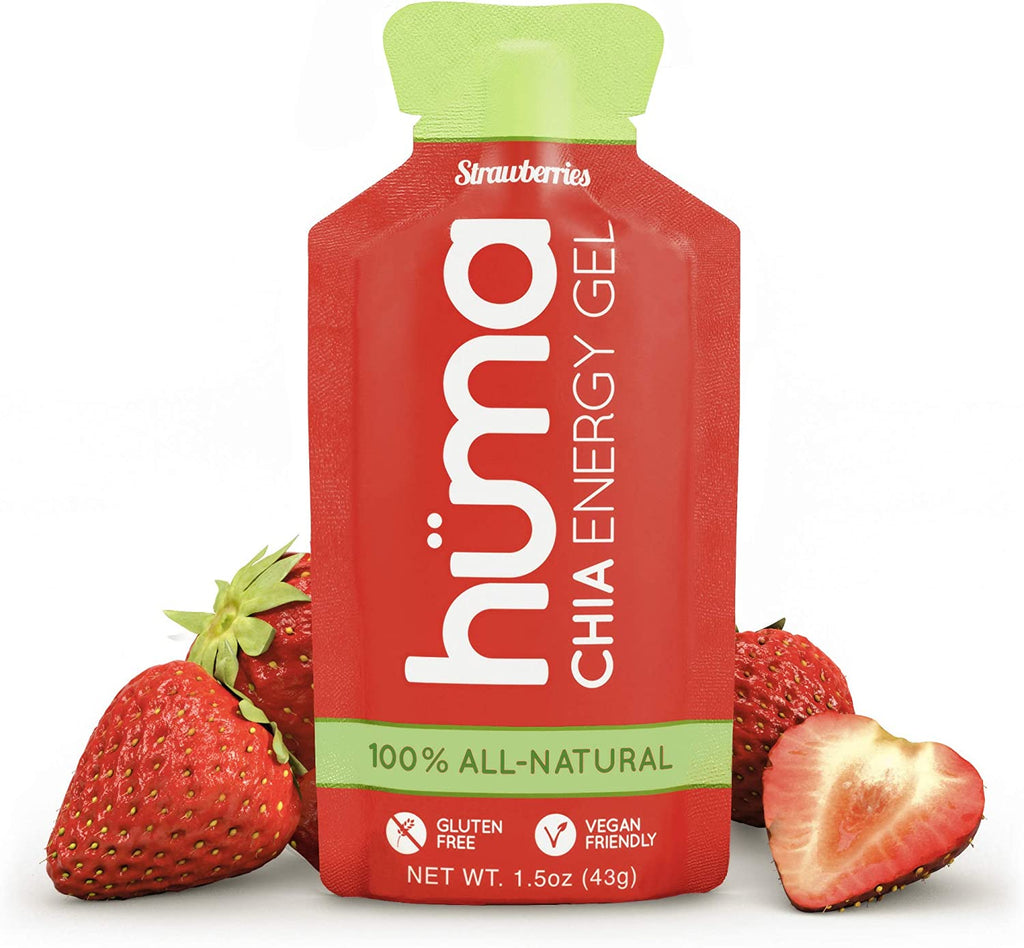 "Fuel Your Endurance with Huma Chia Energy Gel Variety Pack - Gentle on the Stomach, Energize with Real Food Energy Gels!"