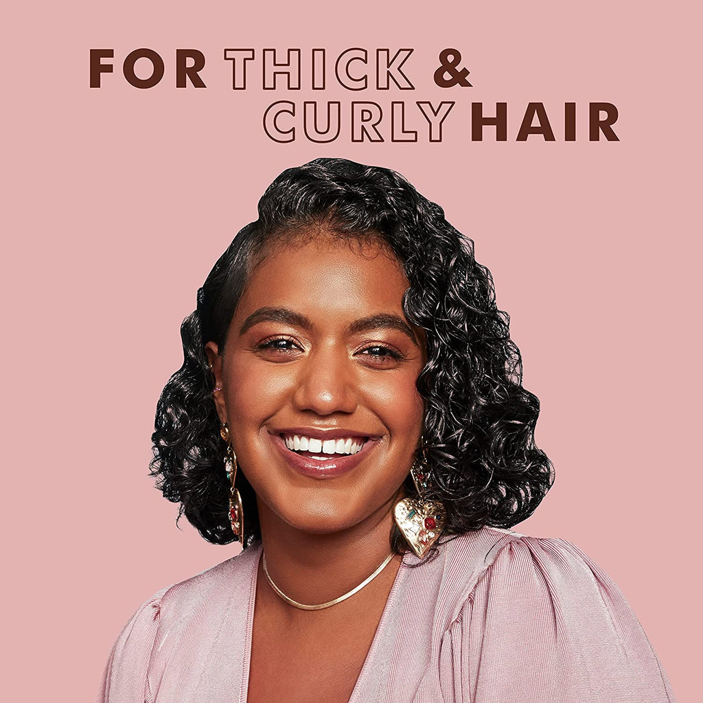 Sheamoisture Curl and Shine Shampoo and Conditioner, and Hair Mousse for Curly, Frizzy Hair Coconut and Hibiscus Sulfate Free Shampoo and Conditioner, Anti-Frizz Hair Products - Free & Fast Delivery