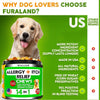 Dog Allergy Relief Chews - Dog Itch Relief - Omega 3 Fish Oil + Probiotics - Itchy Skin Relief - Seasonal Allergies - anti Itch Support & Hot Spots - Immune Supplement for Dogs