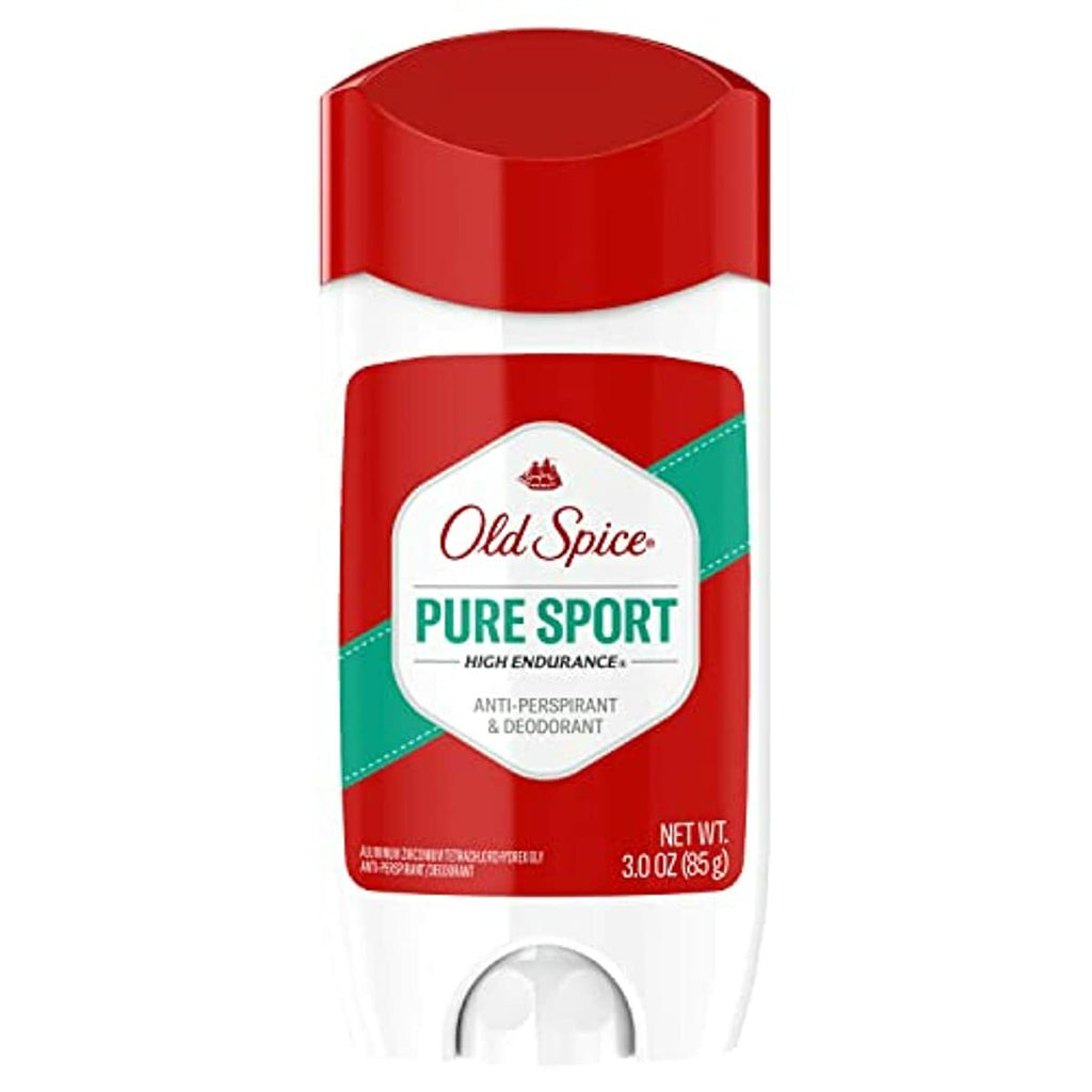 Old Spice High Endurance Antiperspirant and Deodorant for Men, Pure Sport 3 Ounce (Pack of 6)