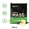 Optimum Nutrition Serious Mass Weight Gainer Protein Powder Vitamin C Zinc and Vitamin D for Immune Support Vanilla 12 Pound (Packaging May Vary-Different Flavors))