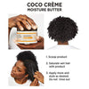 Carol’s Daughter Coco Creme Coil Enhancing Moisture Butter for Very Dry Hair, with Coconut Oil and Mango Butter, Paraben Free and Silicone Free Butter for Curly Hair, 12 oz