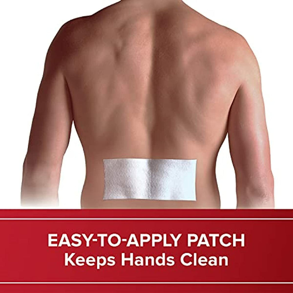 Aspercreme Max Strength Lidocaine Pain Relief Patch (5 Count) for Back Pain, Odor Free Pain Patches