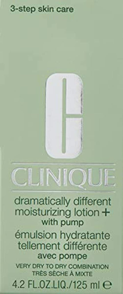 Clinique Dramatically Different Moisturizing Lotion+ with Pump Very Dry to Dry Combination Skin 4.2 oz / 125 ml