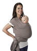 Boba Wrap Baby Carrier - Original Stretchy Infant Sling, Perfect for Newborn Babies and Children up to 35 lbs (Grey)