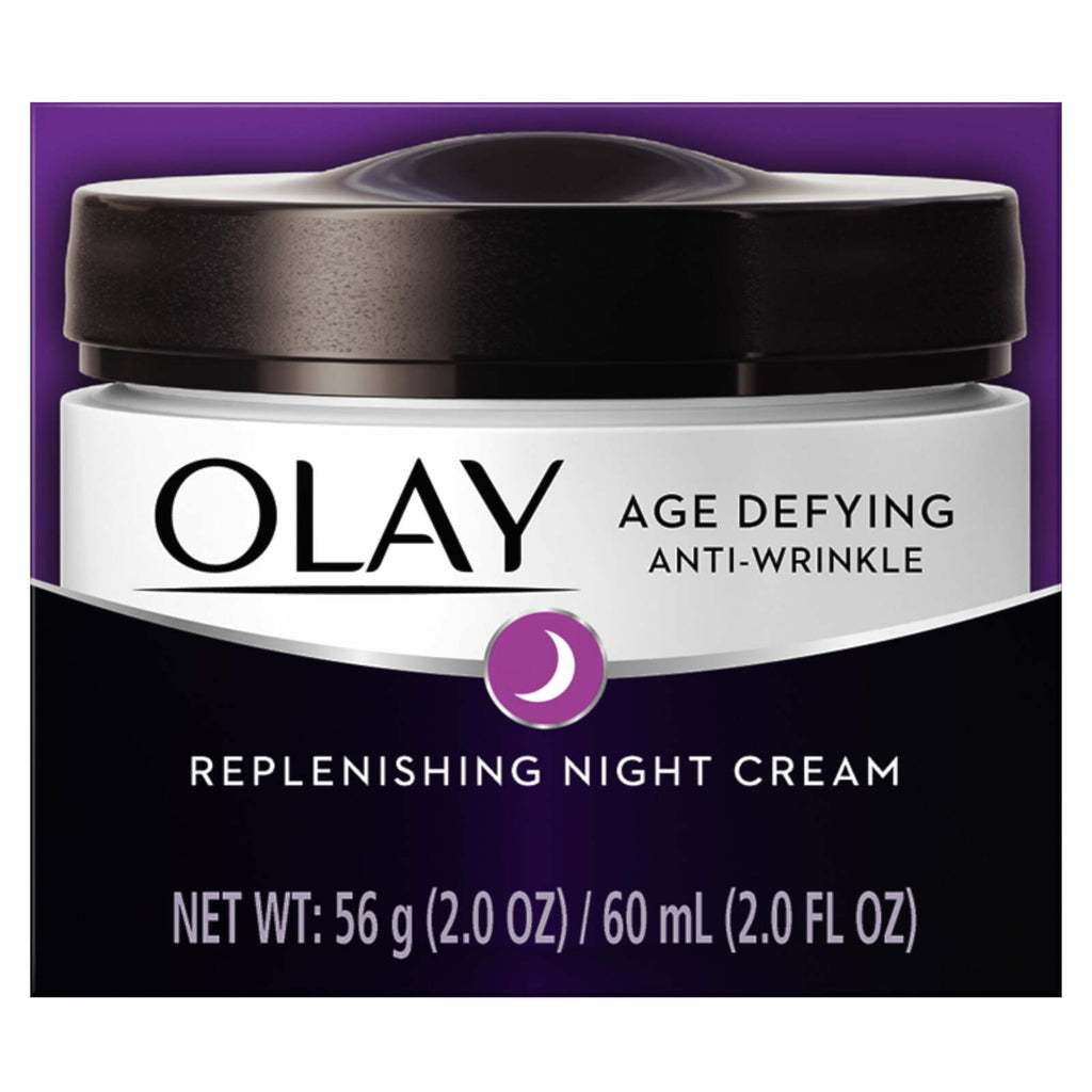Olay Age Defying Anti-Wrinkle Night Cream, 2.0 oz